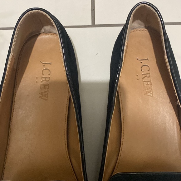 J. Crew black suede flats, size 8.5 - Picture 2 of 5